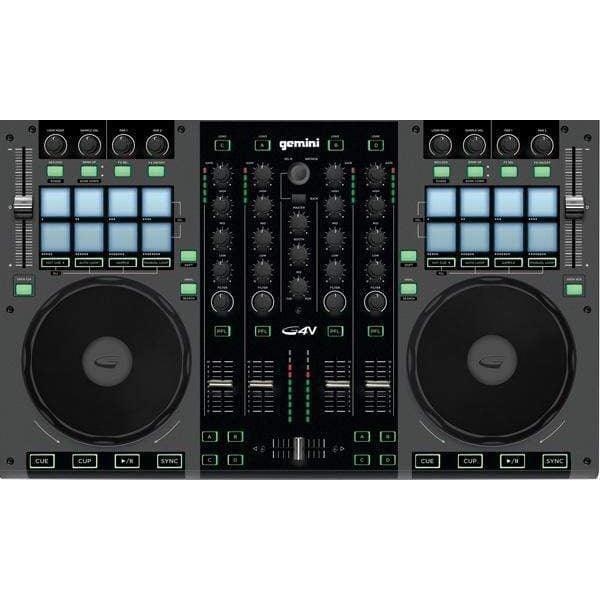 Gemini G4V 4-Channel Virtual DJ Controller (Discontinued)