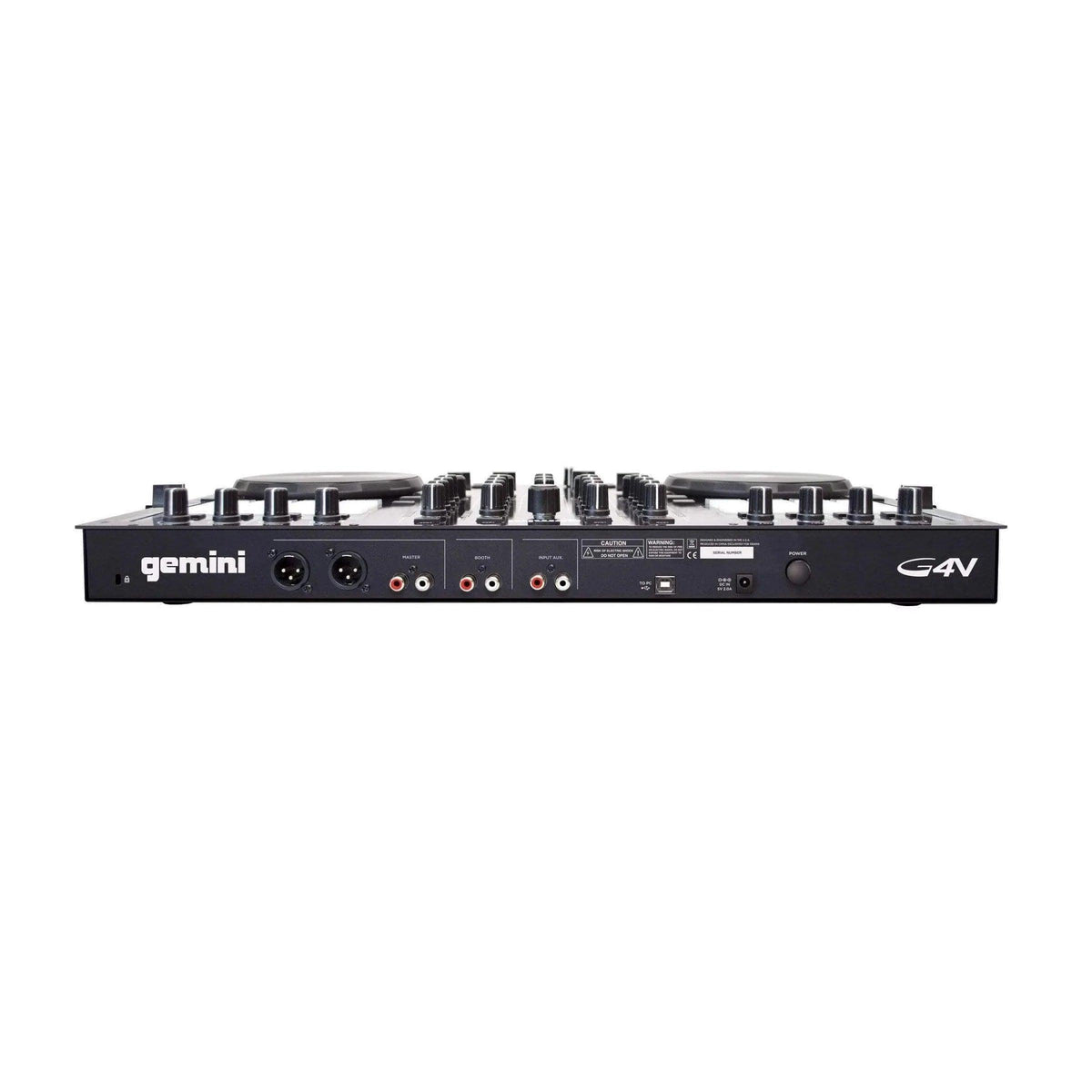 Gemini G4V 4-Channel Virtual DJ Controller (Discontinued)