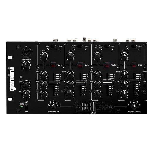 Gemini RMX5 Professional 5-Channel 19 DJ Mixer