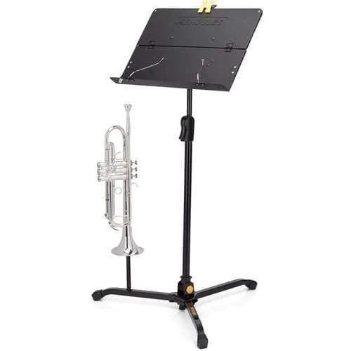 Hercules BS301B Music Stand Tripod Folding Desk