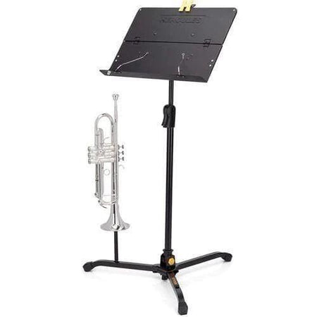 Hercules BS301B Music Stand Tripod Folding Desk