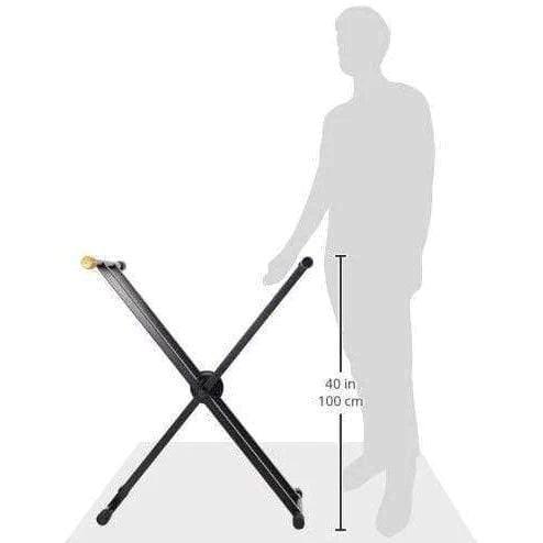 Hercules KS120B Keyboard Stand DoubleX Lockable