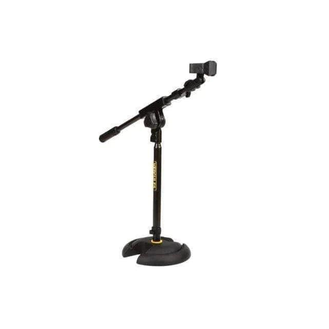 Hercules MS120B Low Profile Mic Stand w/ Boom & Mic Clip