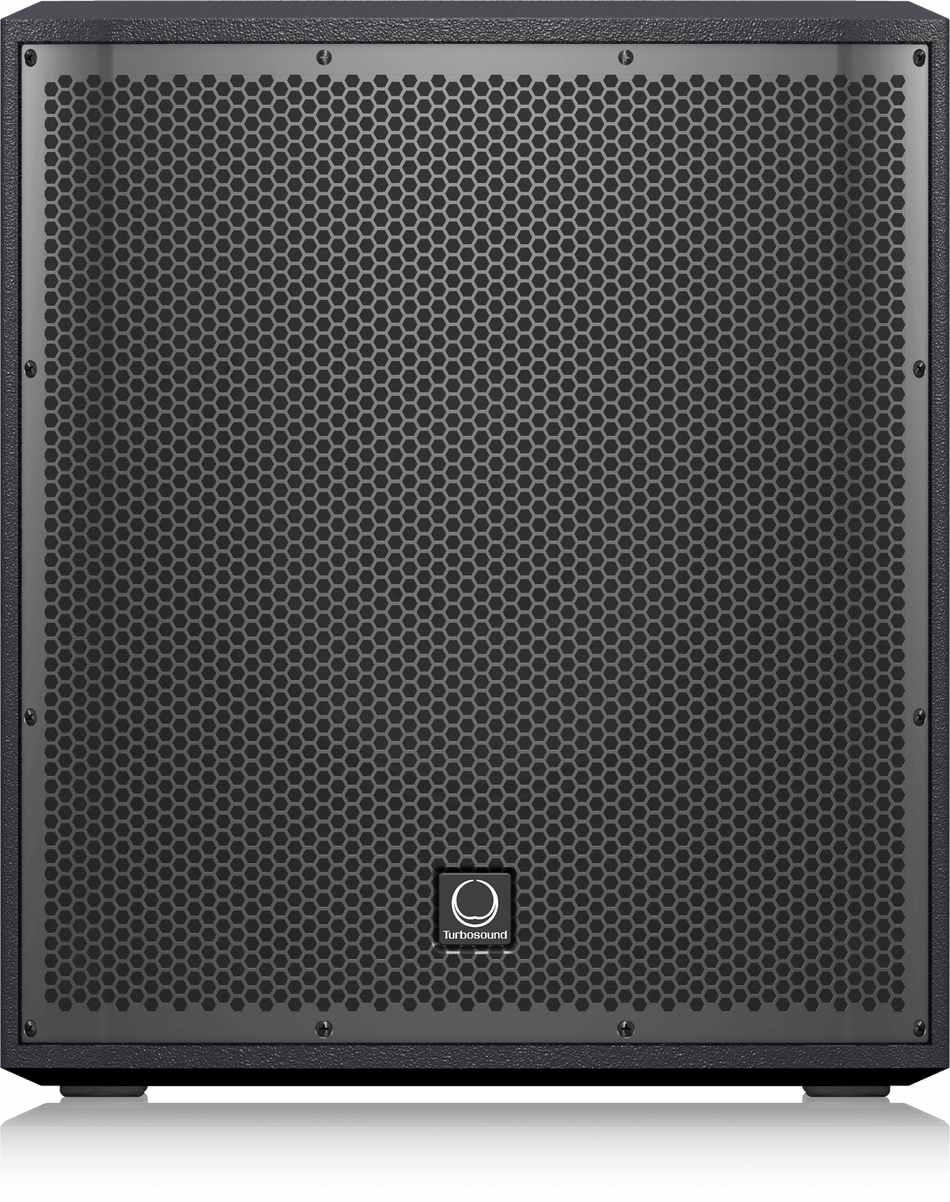 Turbosound iP12B-1000 Watt Powered 12" Subwoofer with Dual Amplifiers for Satellite Speakers