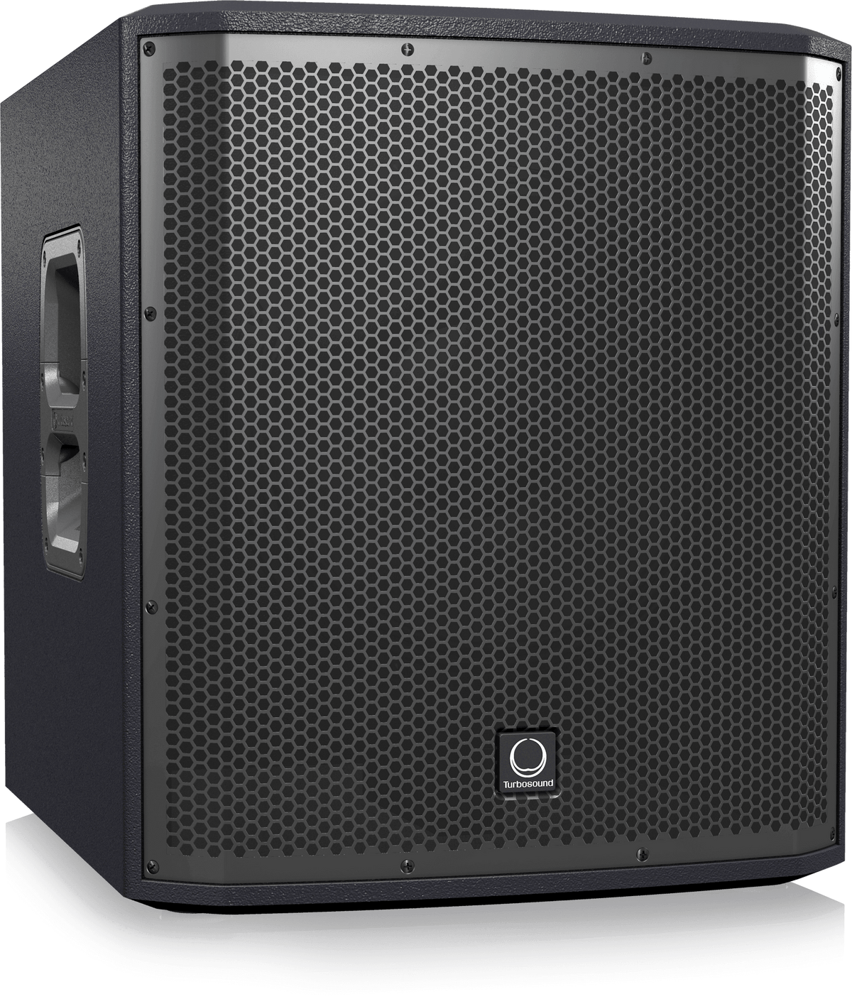 Turbosound iP12B-1000 Watt Powered 12" Subwoofer with Dual Amplifiers for Satellite Speakers