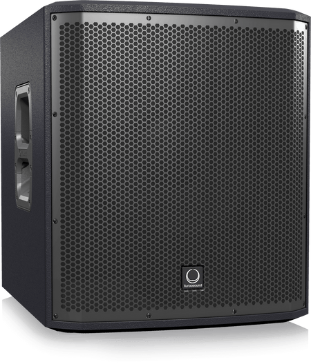 Turbosound iP12B-1000 Watt Powered 12" Subwoofer with Dual Amplifiers for Satellite Speakers