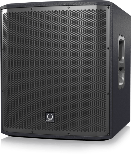 Turbosound iP12B-1000 Watt Powered 12" Subwoofer with Dual Amplifiers for Satellite Speakers