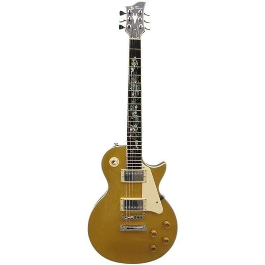 Jay Turser JT220D SERPENT 1GT Electric Guitar - Gold Top