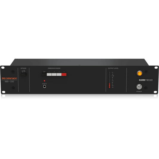 Klark Teknik 3RD DIMENSION BBD-320 Analog Multi-Dimensional Signal Processor with BBD Technology