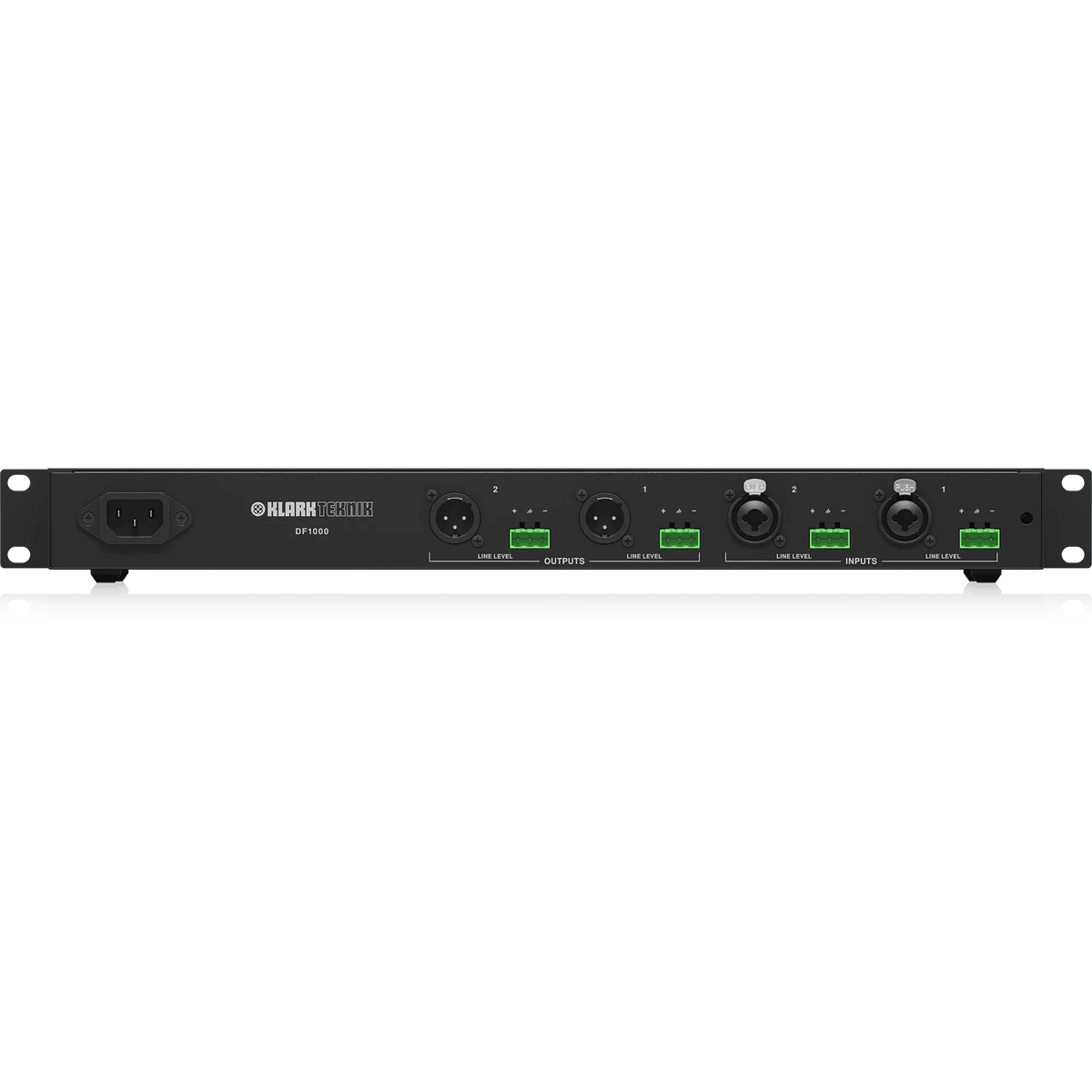 Klark Teknik DF1000 Ultra-Fast and Fully Automatic Dual-Channel Feedback Suppression Processor