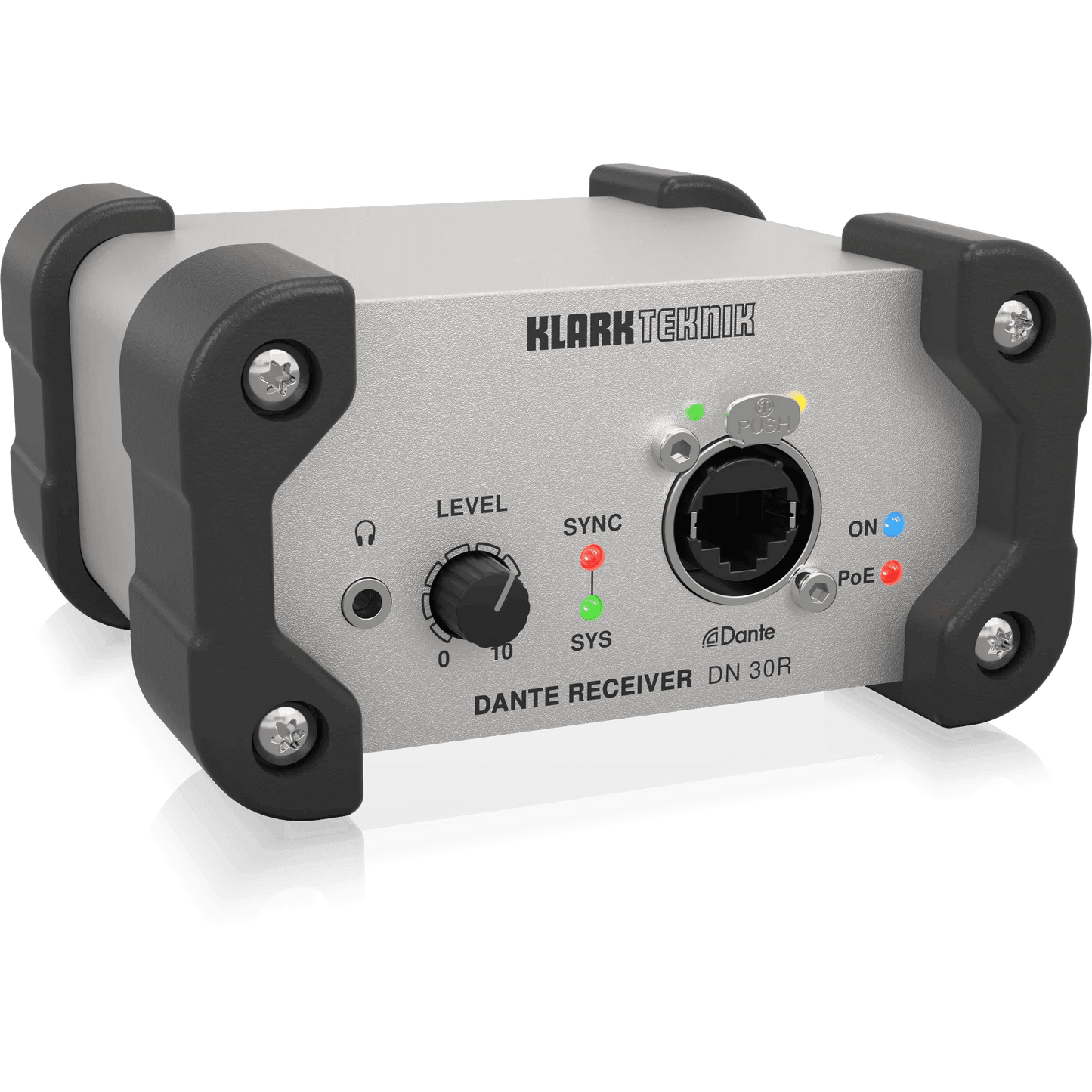 Klark Teknik DN 30R 2-channel Dante Audio Receiver