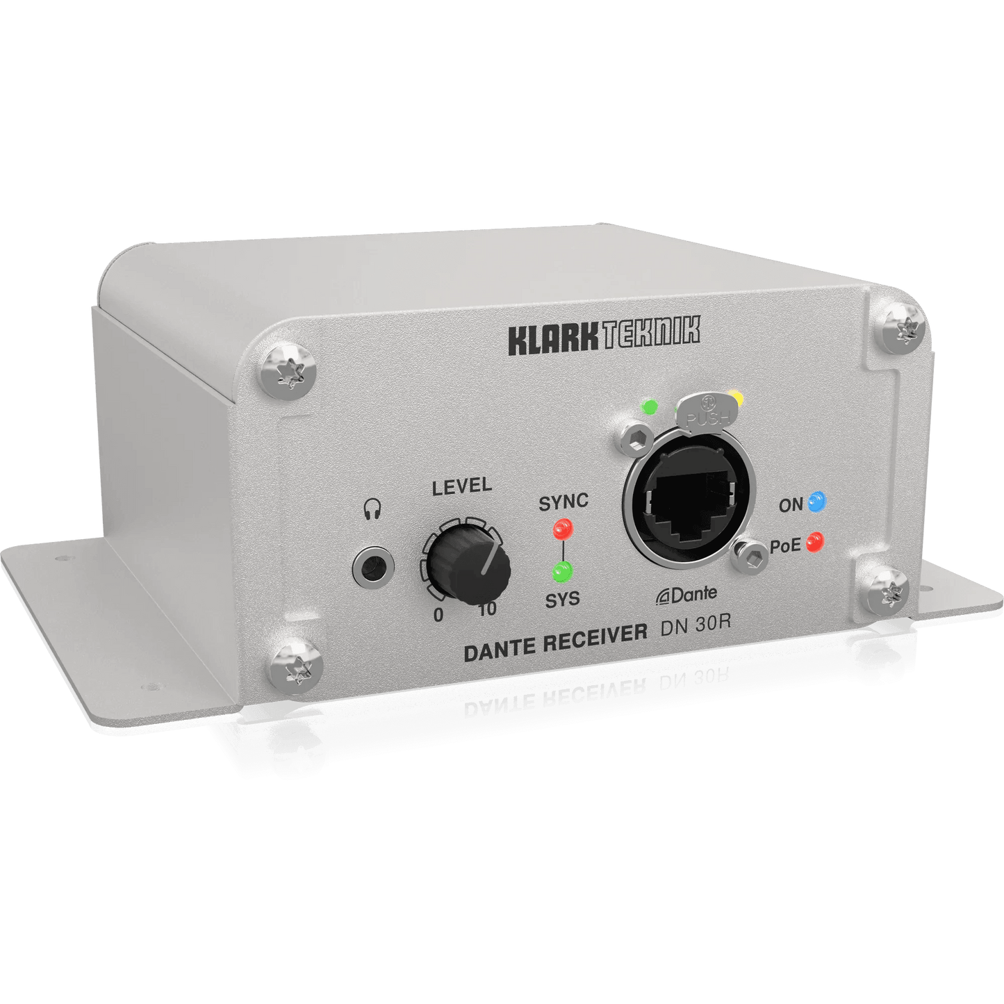 Klark Teknik DN 30R 2-channel Dante Audio Receiver