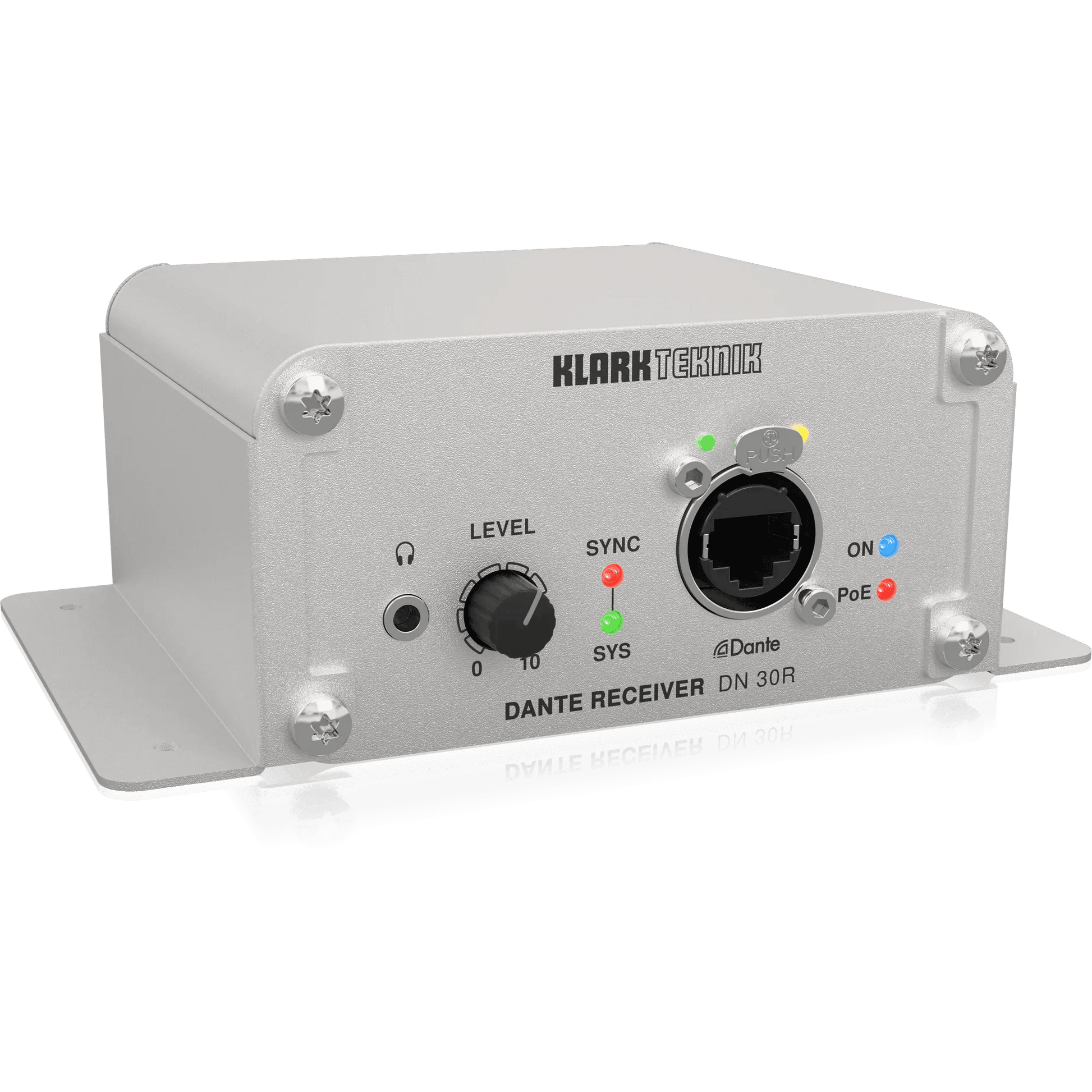 Klark Teknik DN 30R 2-channel Dante Audio Receiver