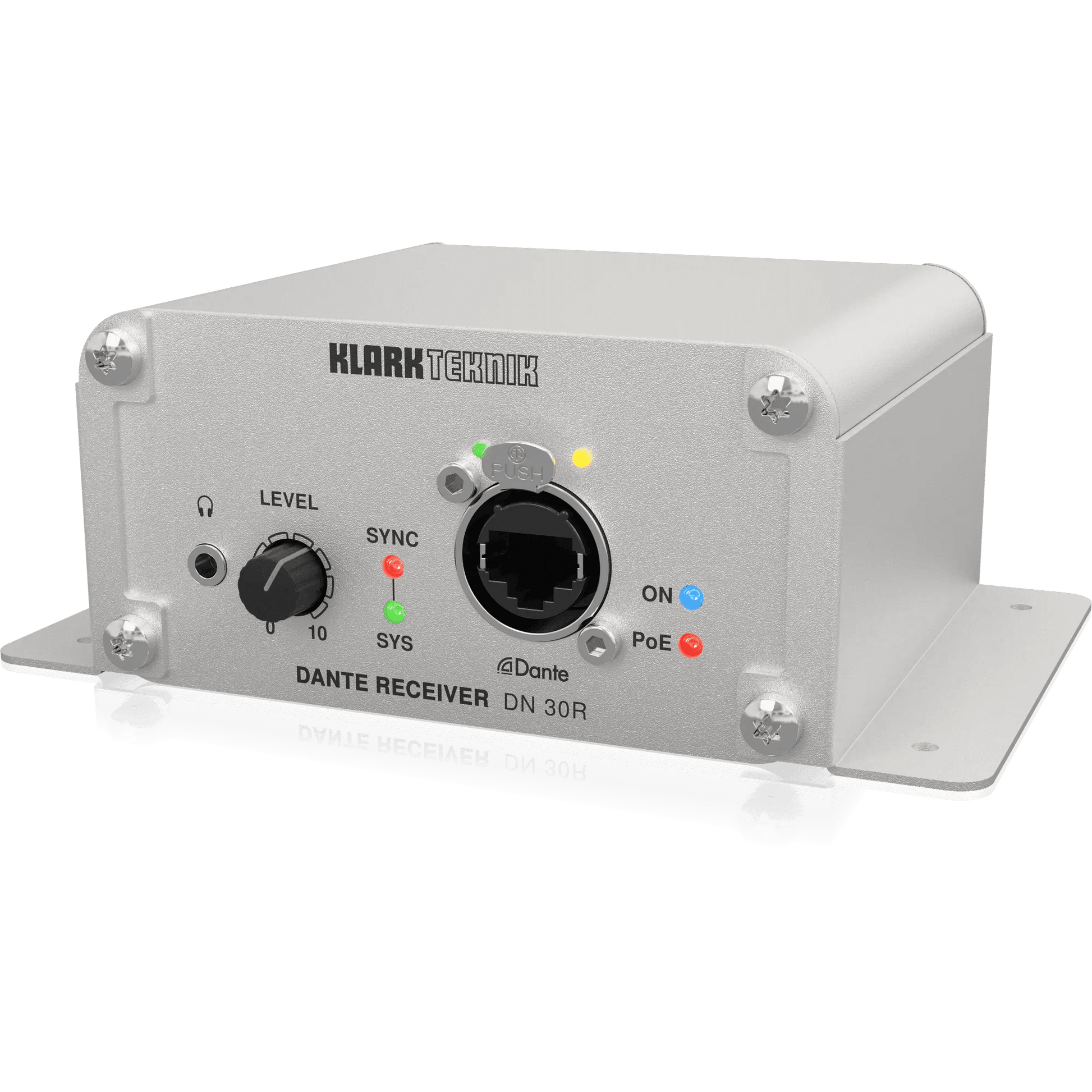 Klark Teknik DN 30R 2-channel Dante Audio Receiver