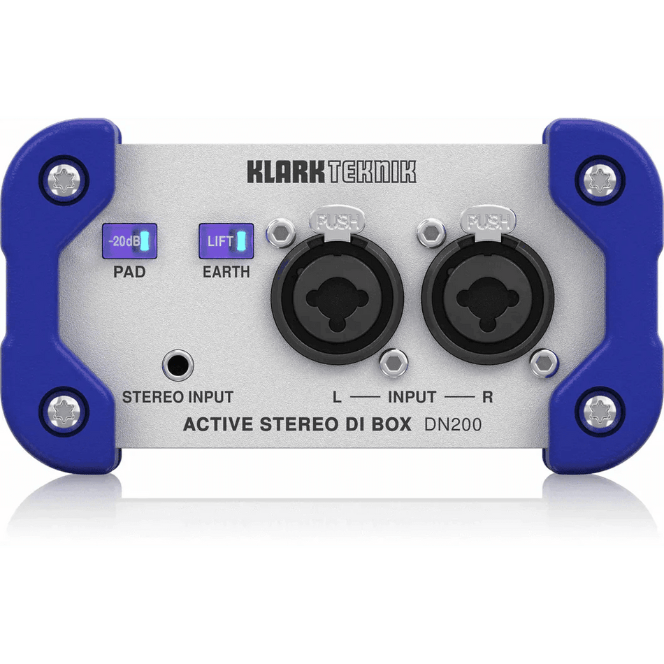 Klark Teknik DN200 V2 2-Channel Active DI Box