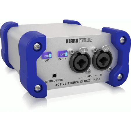 Klark Teknik DN200 V2 2-Channel Active DI Box