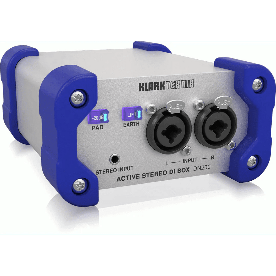 Klark Teknik DN200 V2 2-Channel Active DI Box