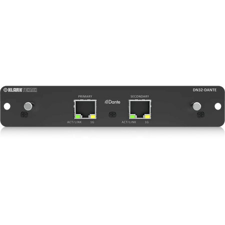 Klark Teknik DN32-DANTE Dante Expansion Module