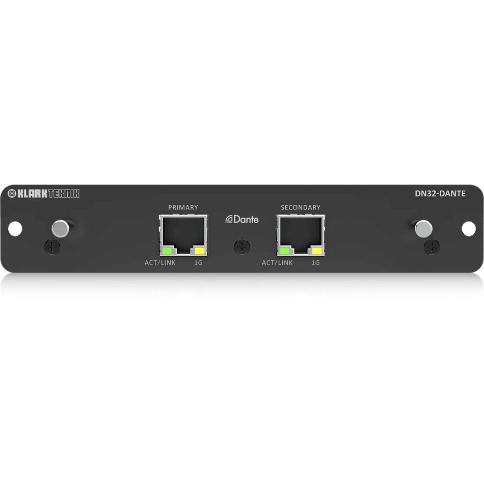 Klark Teknik DN32-DANTE Dante Expansion Module