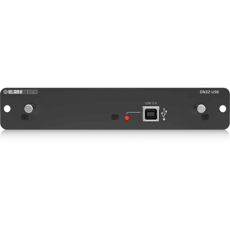 Klark Teknik DN32-USB USB 2.0 Expansion Module with up to 32 Bidirectional-Channels