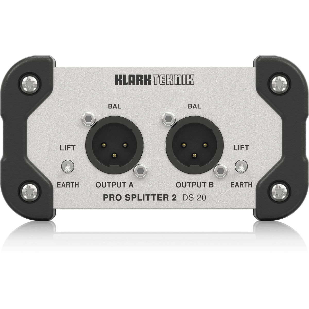 Klark Teknik DS 20 Passive 1-In/2-Out Signal Splitter with Midas Transformer and Extended Dynamic Range