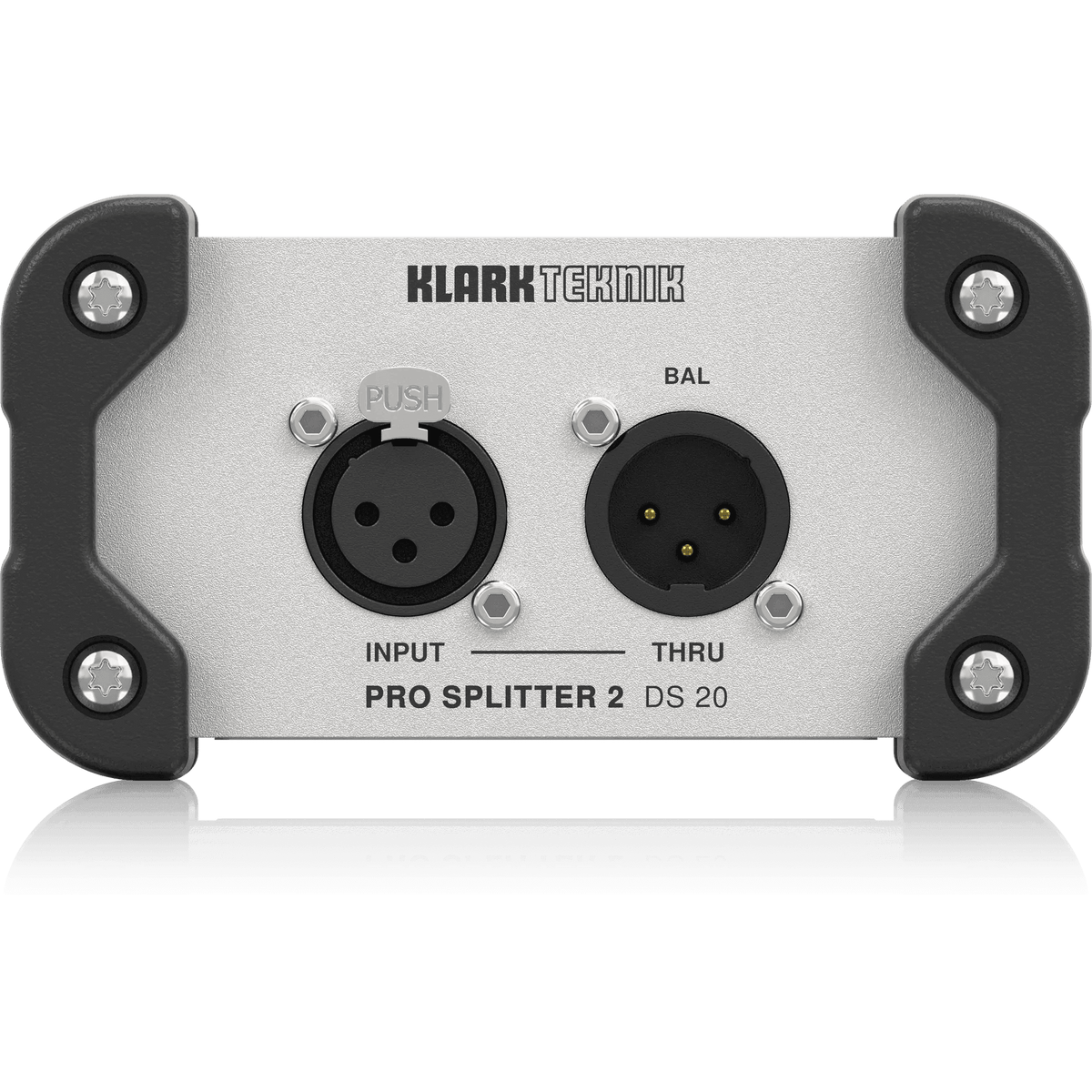 Klark Teknik DS 20 Passive 1-In/2-Out Signal Splitter with Midas Transformer and Extended Dynamic Range
