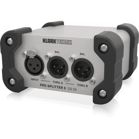 Klark Teknik DS 50 Passive 1-In/5-Out Signal Splitter with Extended Dynamic Range
