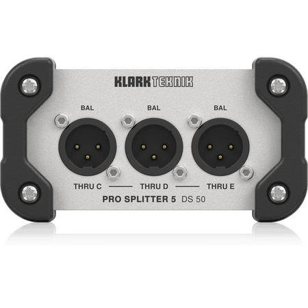 Klark Teknik DS 50 Passive 1-In/5-Out Signal Splitter with Extended Dynamic Range