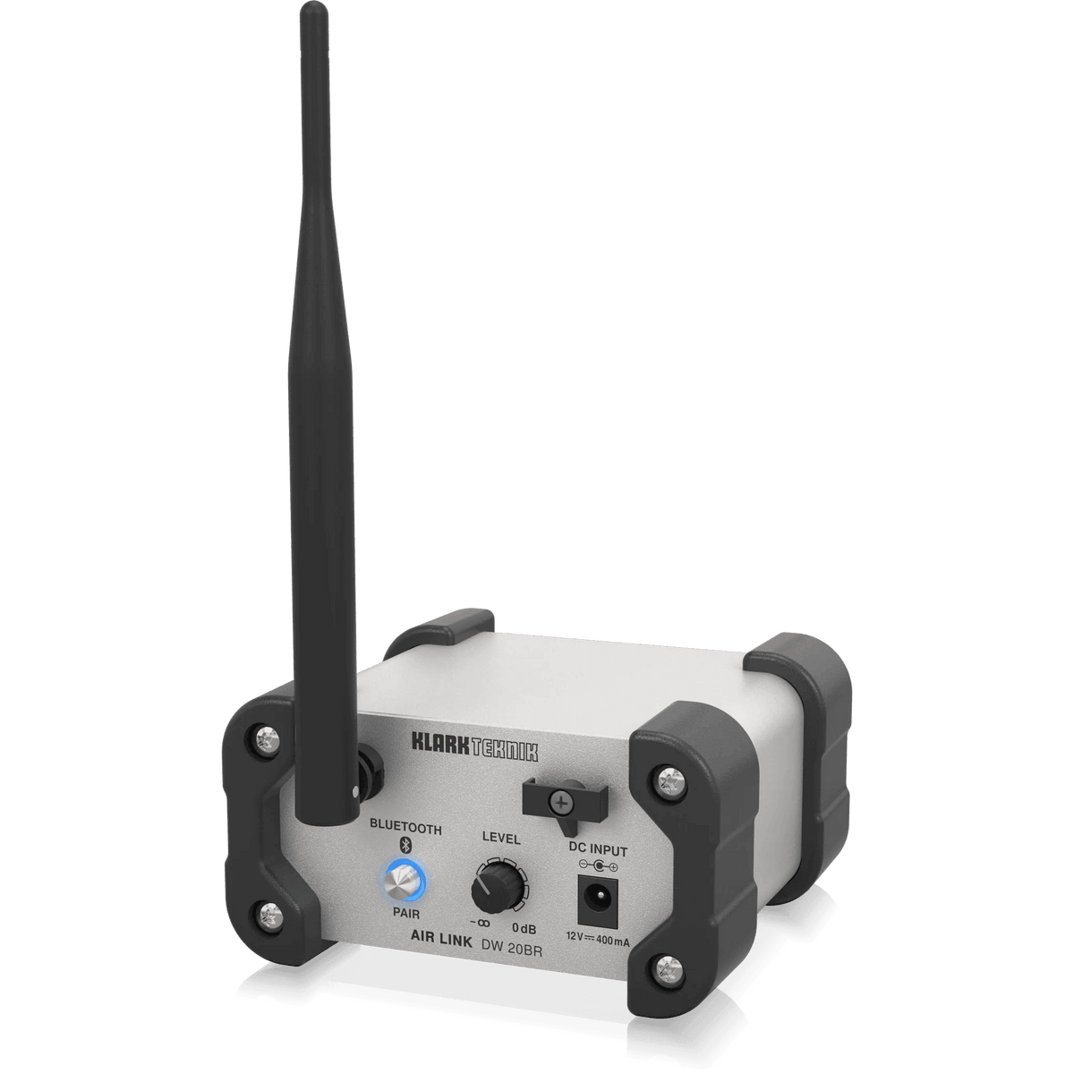 Klark Teknik DW 20BR Bluetooth Wireless Stereo Receiver for High-Performance Stereo Audio Broadcasting