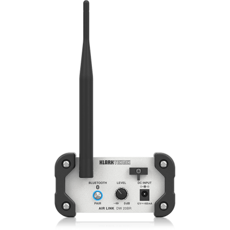 Klark Teknik DW 20BR Bluetooth Wireless Stereo Receiver for High-Performance Stereo Audio Broadcasting