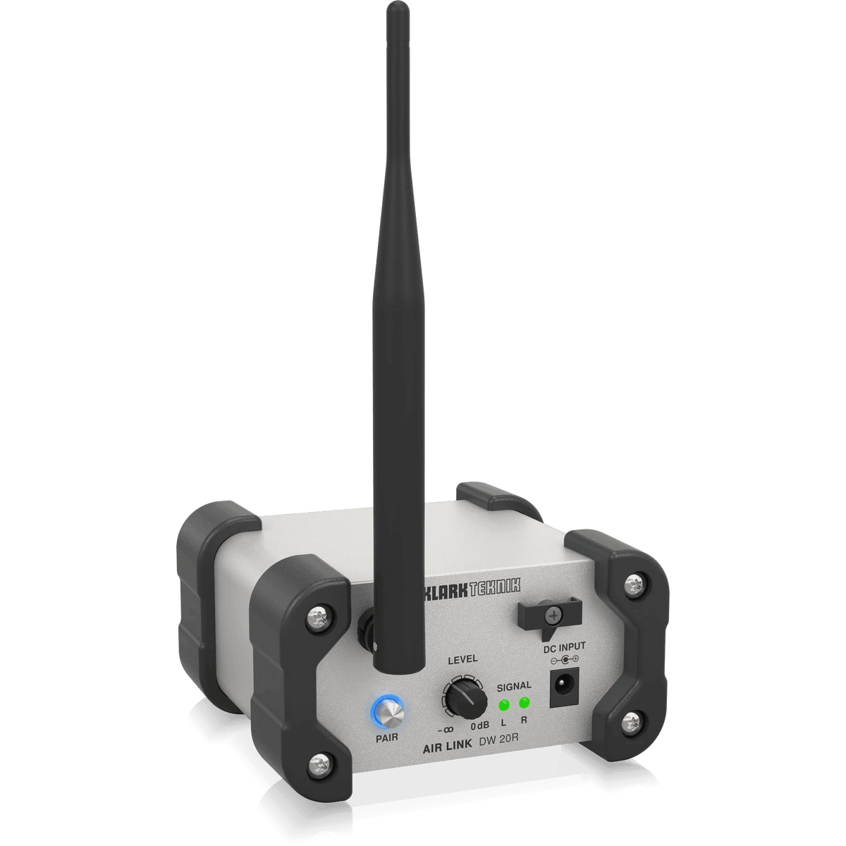 Klark Teknik DW 20R 2.4 GHz Wireless Stereo Receiver for High-Performance Stereo Audio Broadcasting