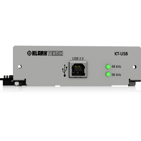 Klark Teknik KT-USB USB 2.0 Network Module with up to 48 Bidirectional-Channels