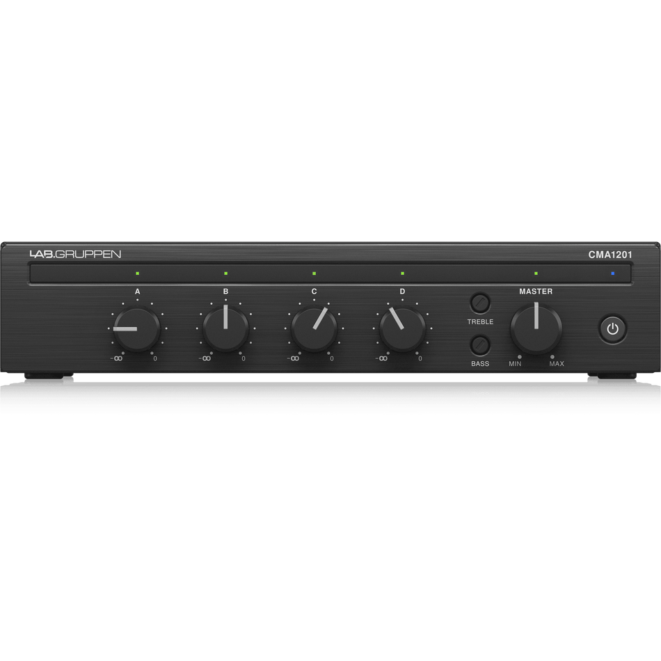 Lab Gruppen CMA1201 120W Commercial Mixer Amplifier with 4 Inputs