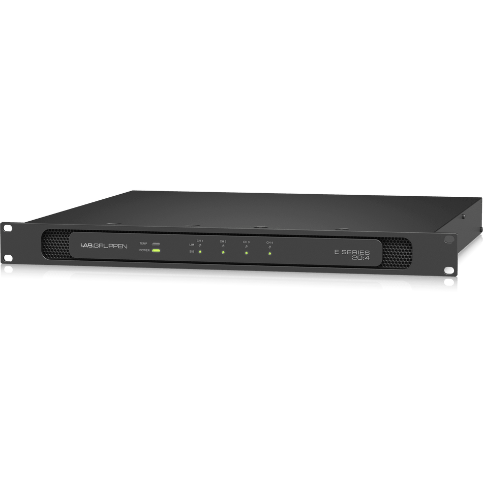 Lab Gruppen E 20:4 2000 Watt Amplifier with 4 Flexible Output Channels