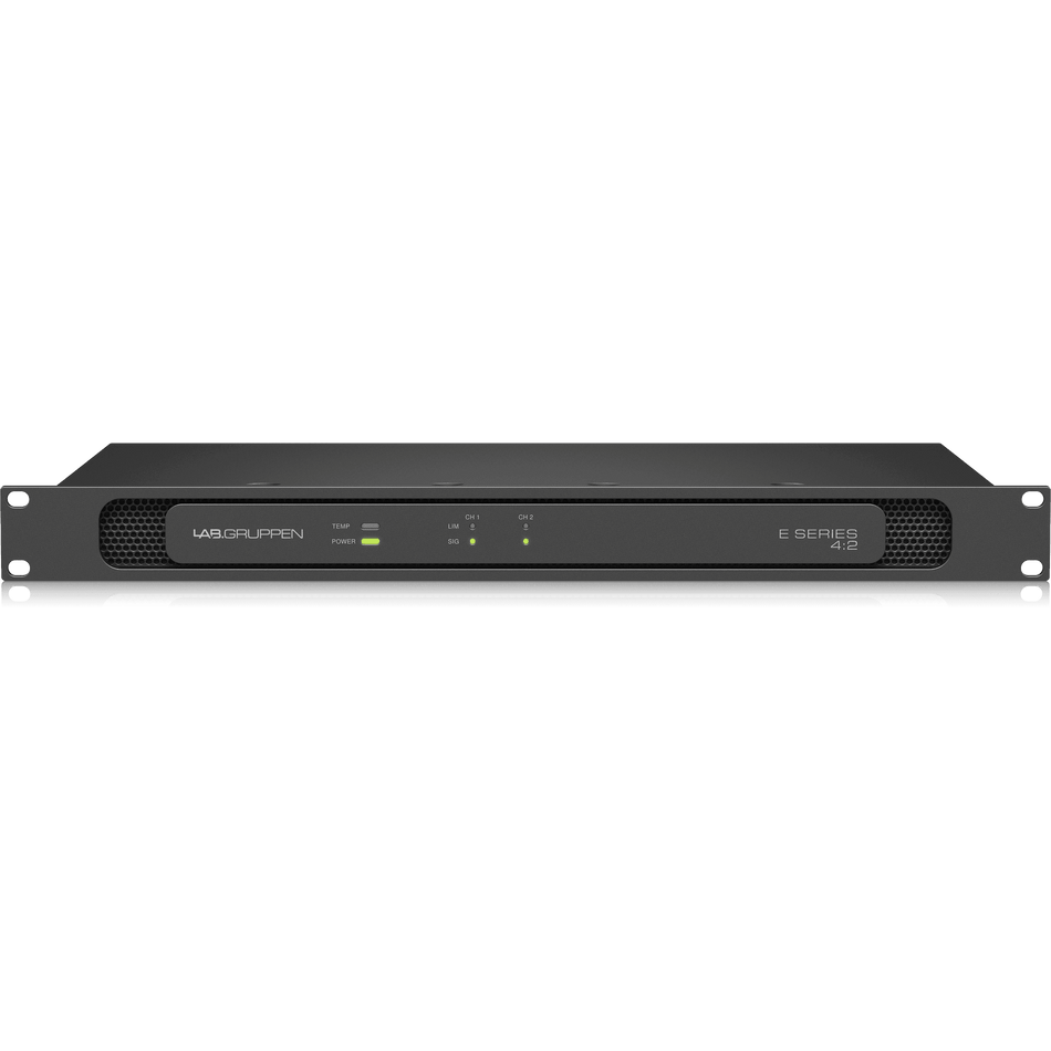 Lab Gruppen E 4:2 400 Watt Amplifier with 2 Flexible Output Channels