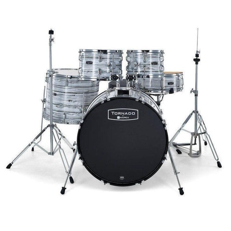 Mapex Drums Tornado Standard 5pc Drum Set with Cymbals & Throne
