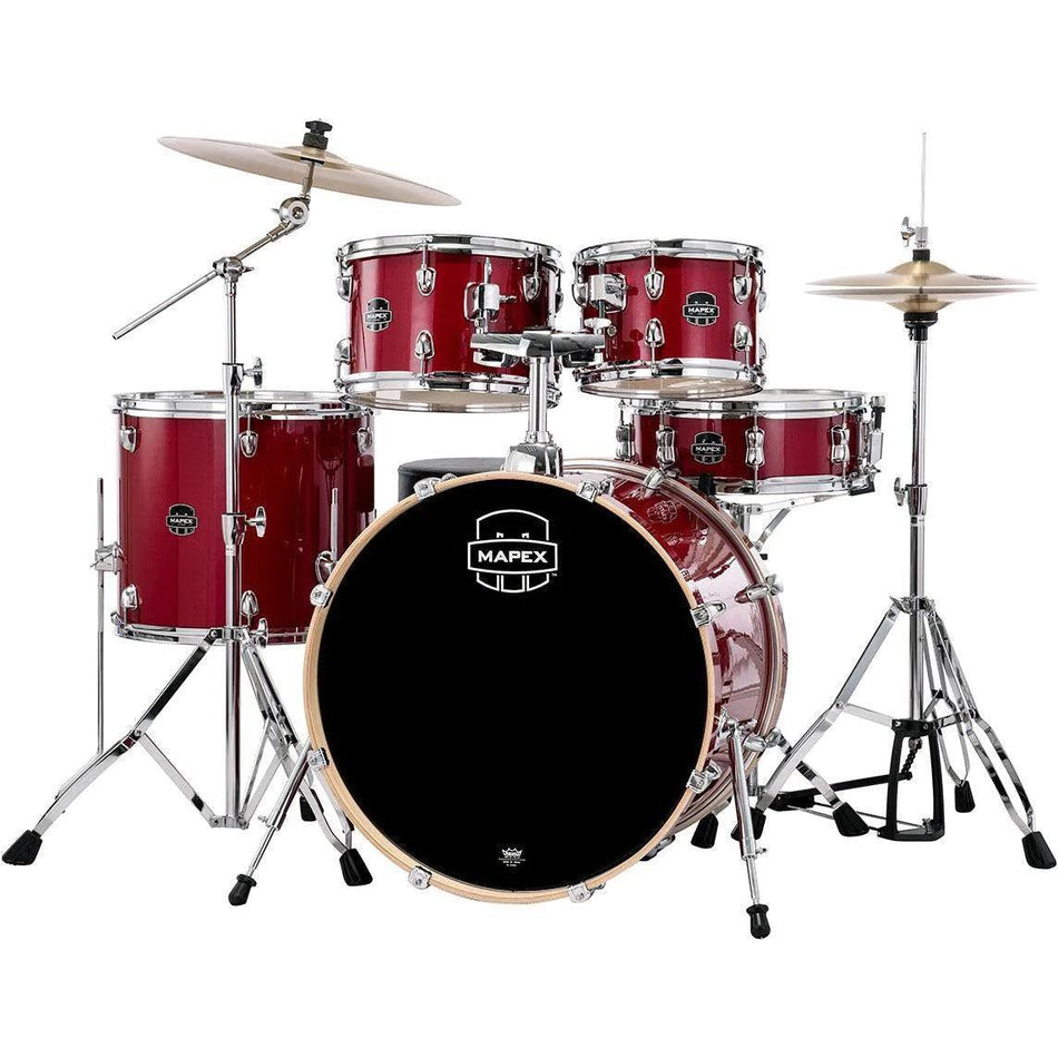 Mapex Drums Venus Rock 5pc Drum Set with Cymbals & Throne