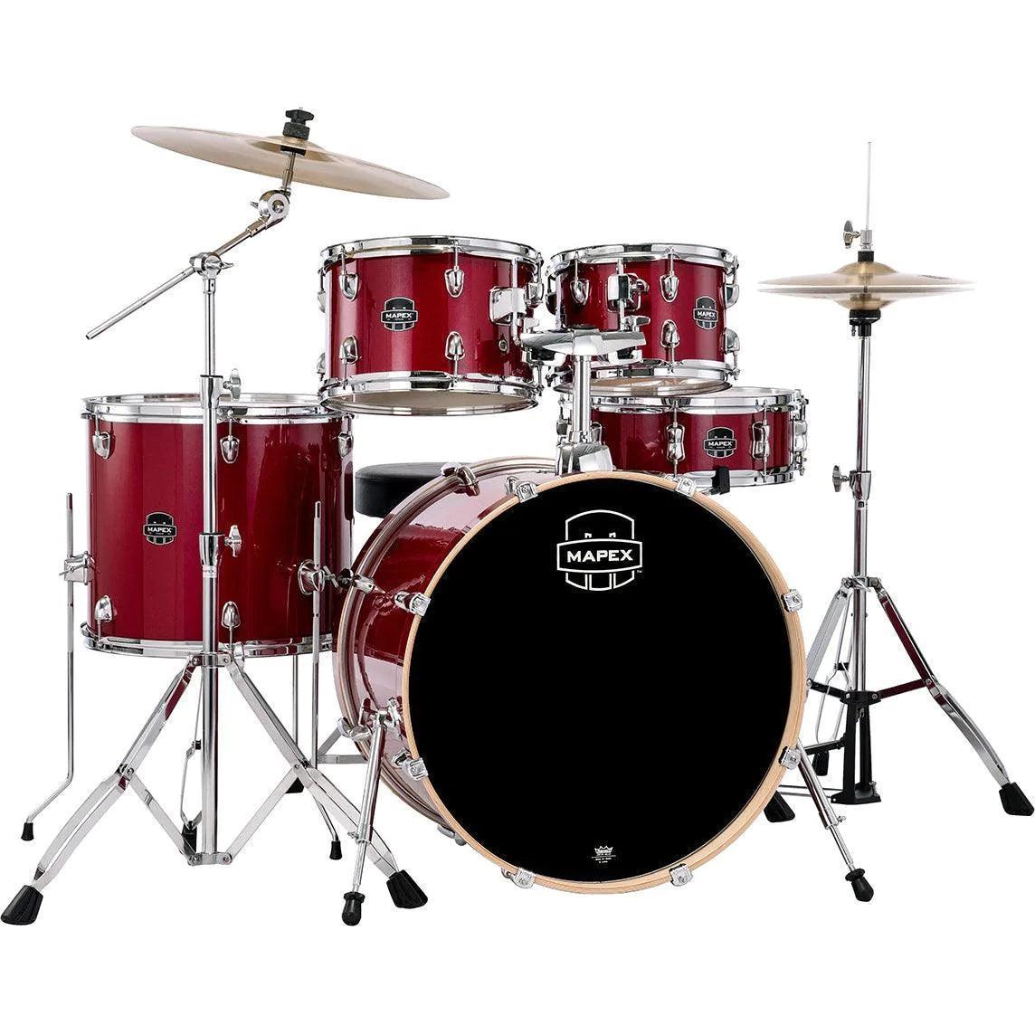 Mapex Drums Venus Rock 5pc Drum Set with Cymbals & Throne