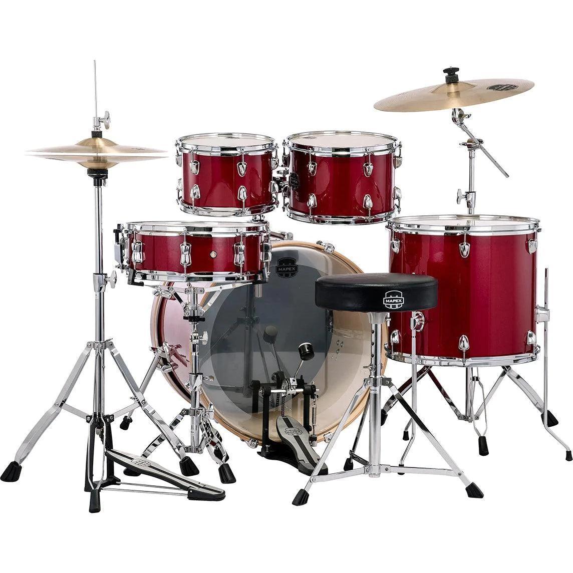 Mapex Drums Venus Rock 5pc Drum Set with Cymbals & Throne