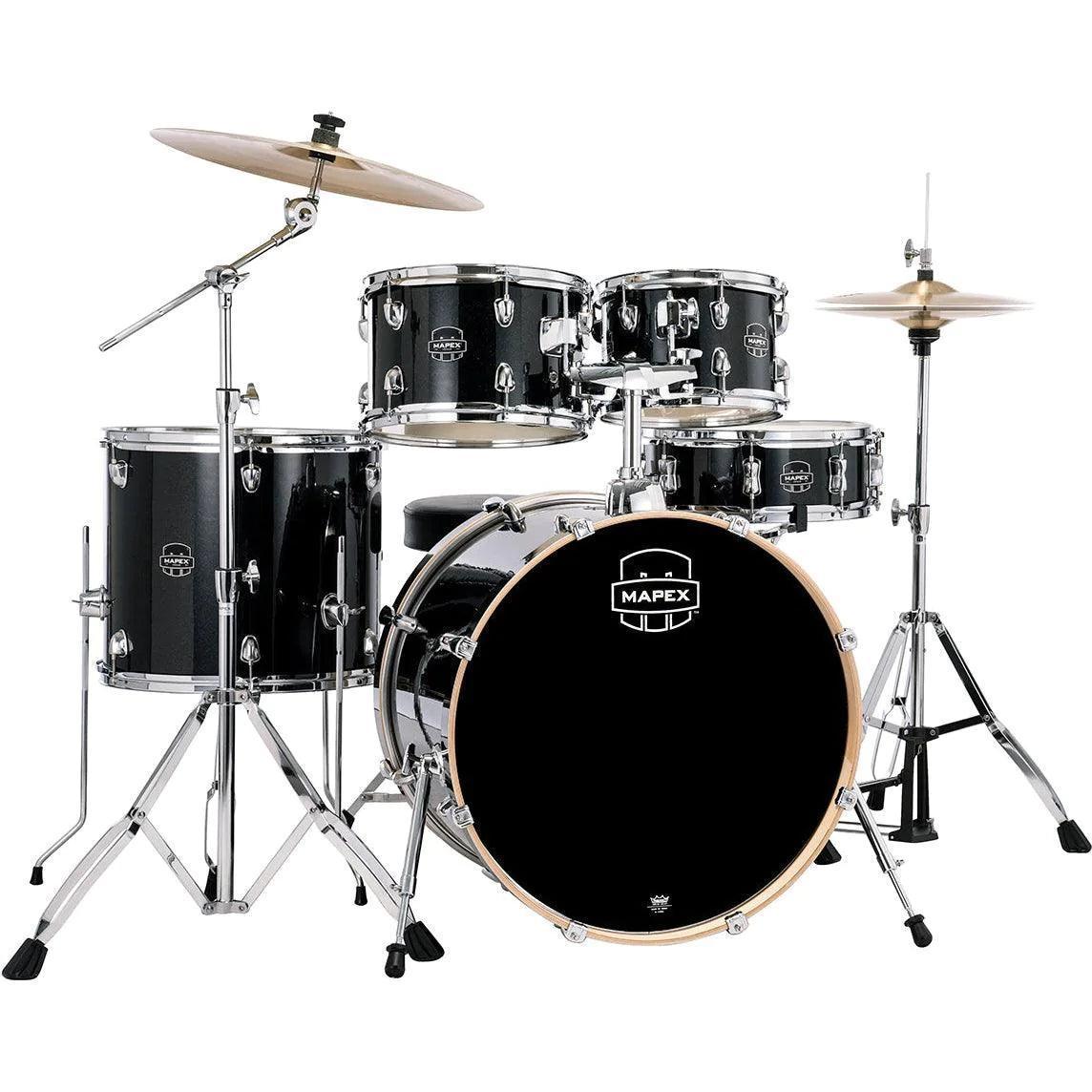 Mapex Drums Venus Rock 5pc Drum Set with Cymbals & Throne