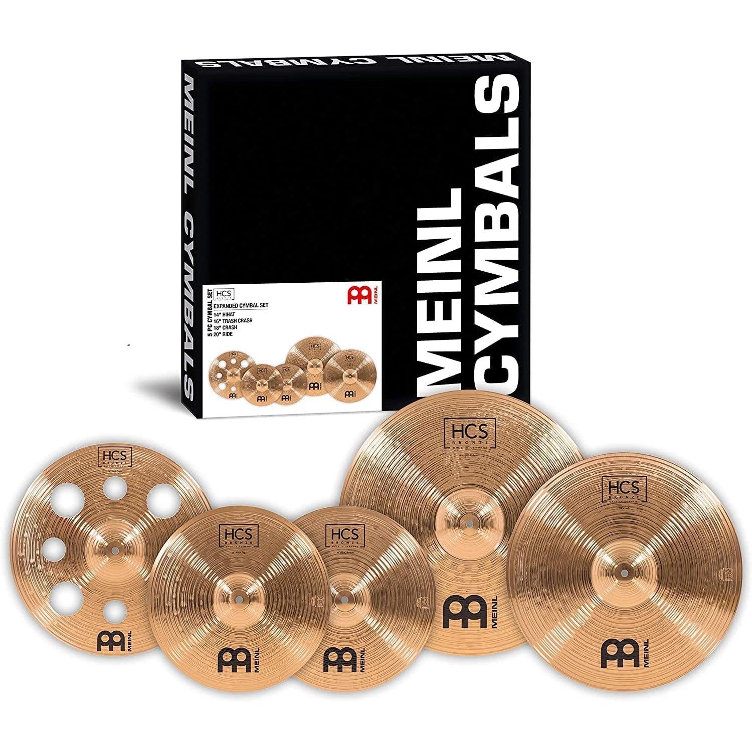 Meinl HCSB14161820 HCS Bronze Set 14"HH+16"TRC+18"C+20"R