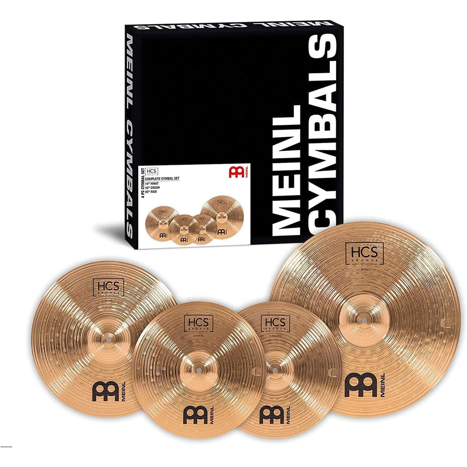 Meinl HCSB141620 HCS Bronze Set 14"HH+16"C+20"R