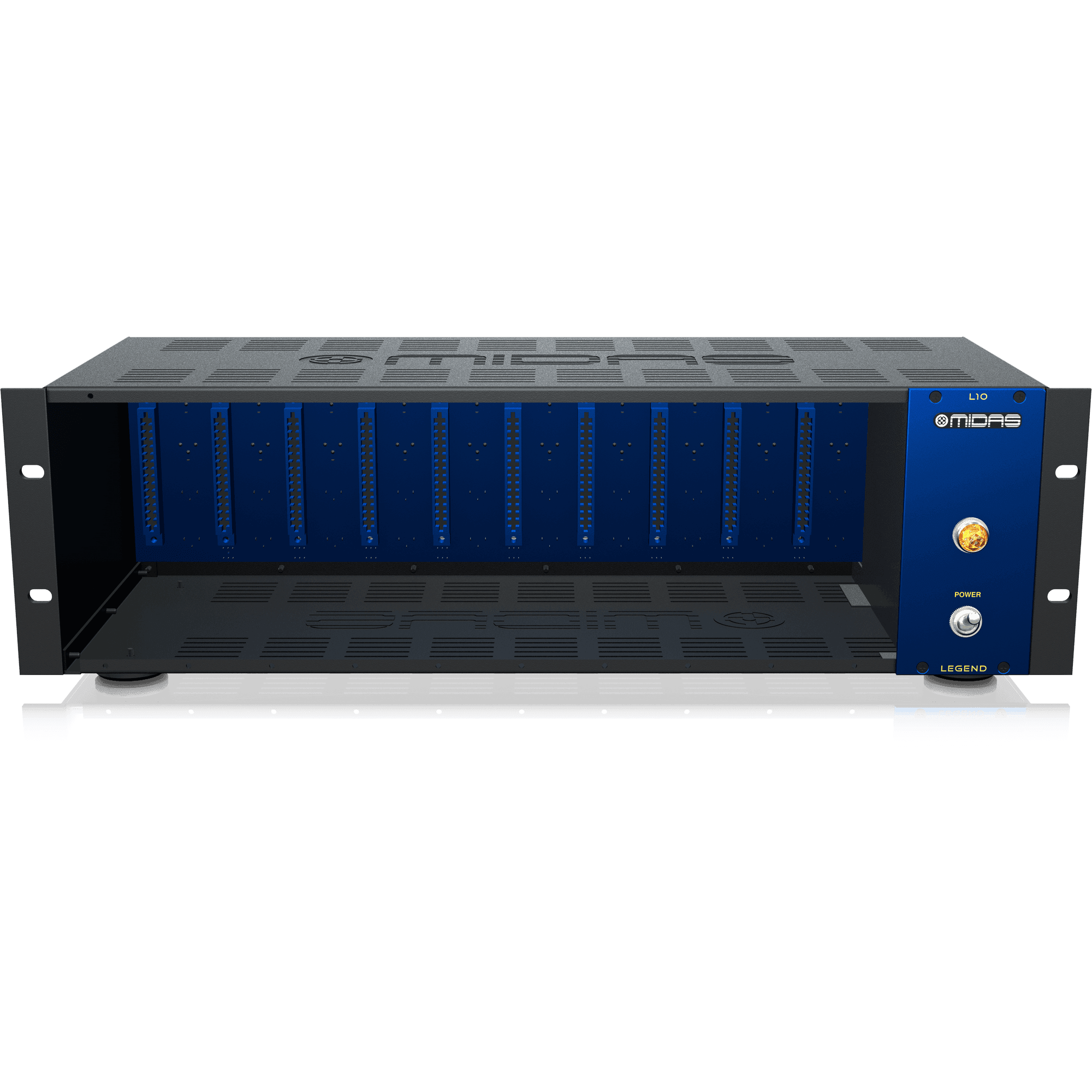 L10 Rack Integration Process هيكل Midas L10 00 Series Rackmount لـ 10 وحدات مع توجيه صوتي متقدم in ...