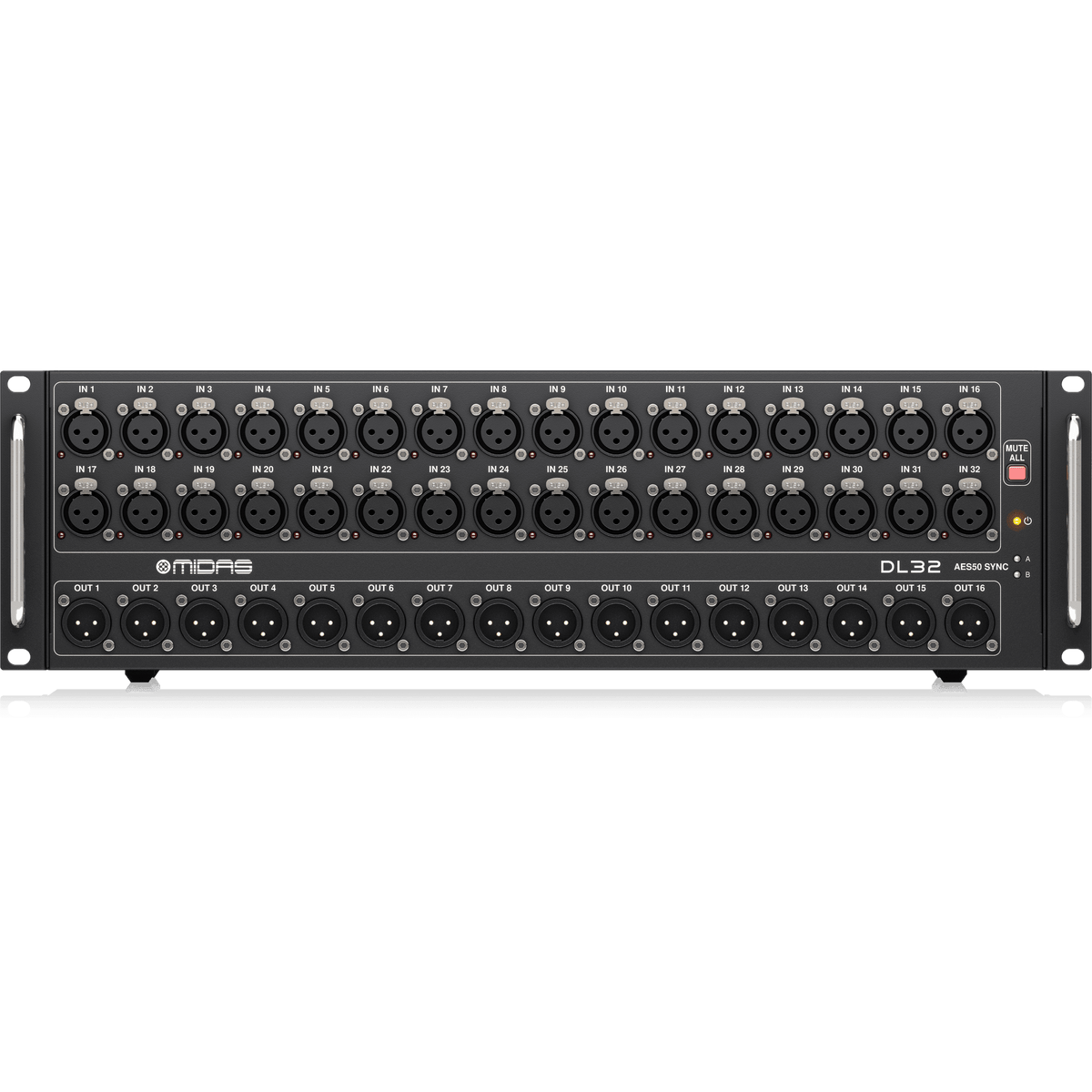 Midas DL32 32-input / 16-output Stage Box