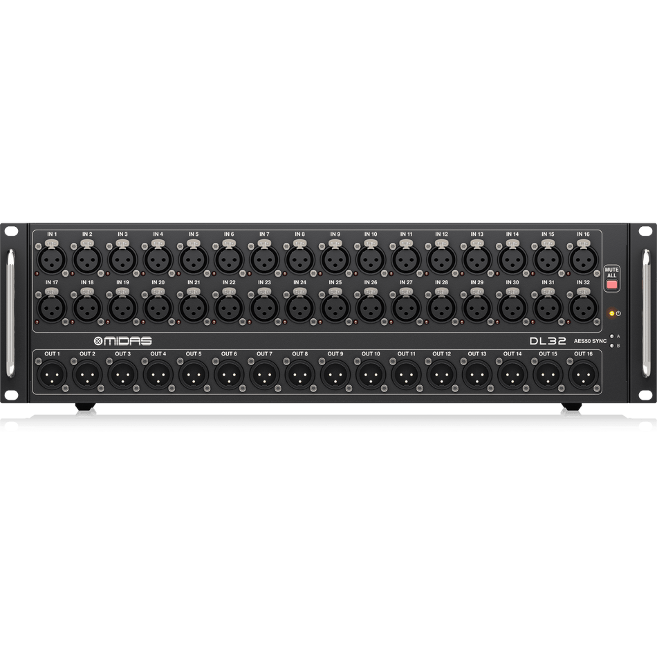 Midas DL32 32-input / 16-output Stage Box