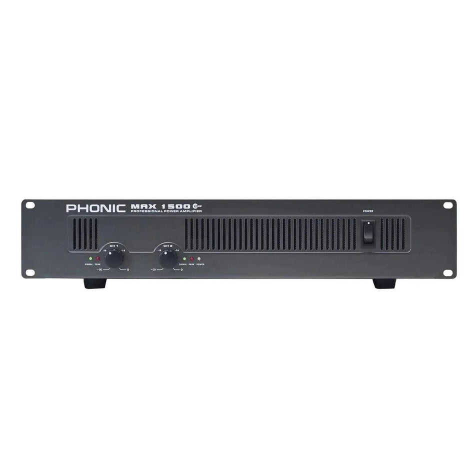 Phonic MAX 1500 Plus 900W Power Amplifier