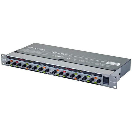 Phonic PCL2700 2-channel Dynamic Processor with Expander, Gate, Compressor, Limiter