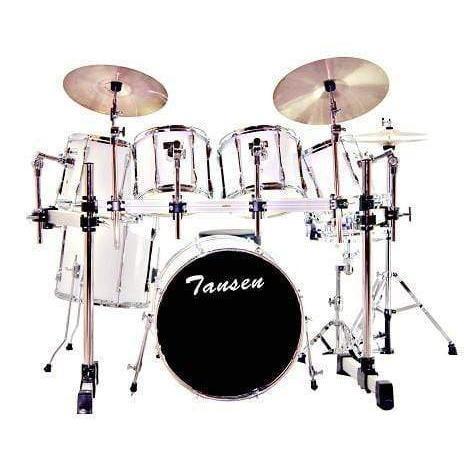 Tansen JBP0006 7pc Drum Kit - Transparent