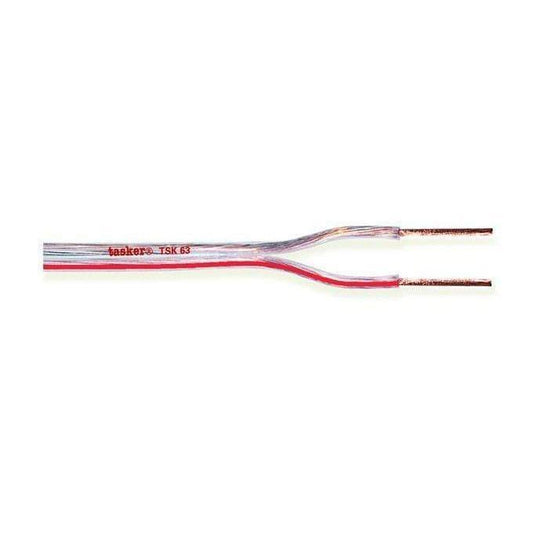 Tasker TSK63-10 Cable Speaker 2x1.00mm FFC Transparent 10Mtrs