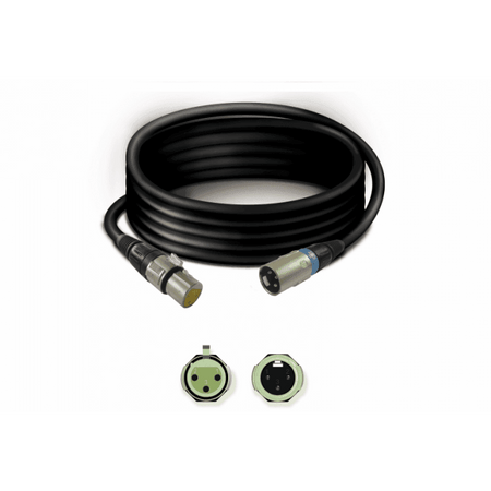 Tasker TK3312M XLR 3 Pin Male to XLR 3 Pin Female cable - 12m